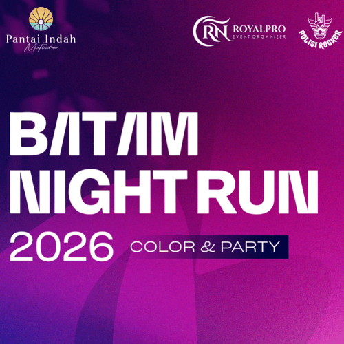 Batam Night Run 2026: Color & Party